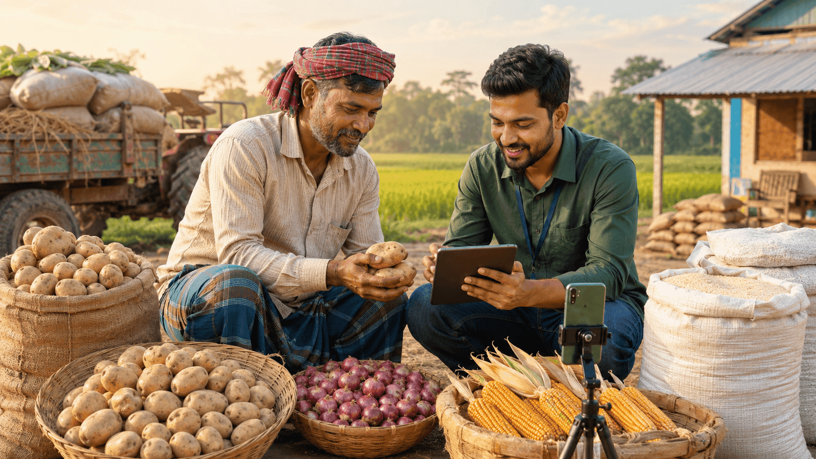 CropsDex-এ কৃষক কীভাবে পণ্য বিক্রি করবেন?